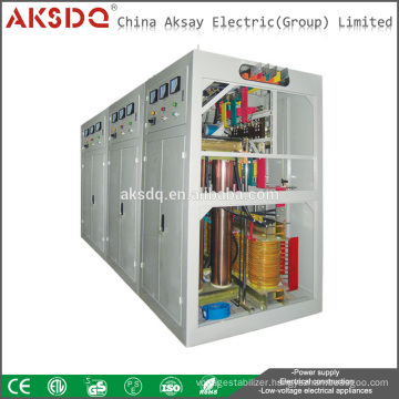 SBW-F Compensated / Independent Type Three Phase Servo Motor Control AC Automatic Voltage Regulator / Voltage Stabilizer